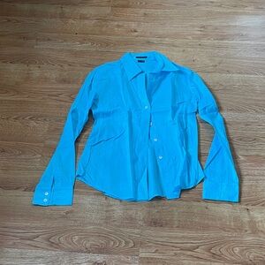 Vintage Theory Teal Button-Down Shirt